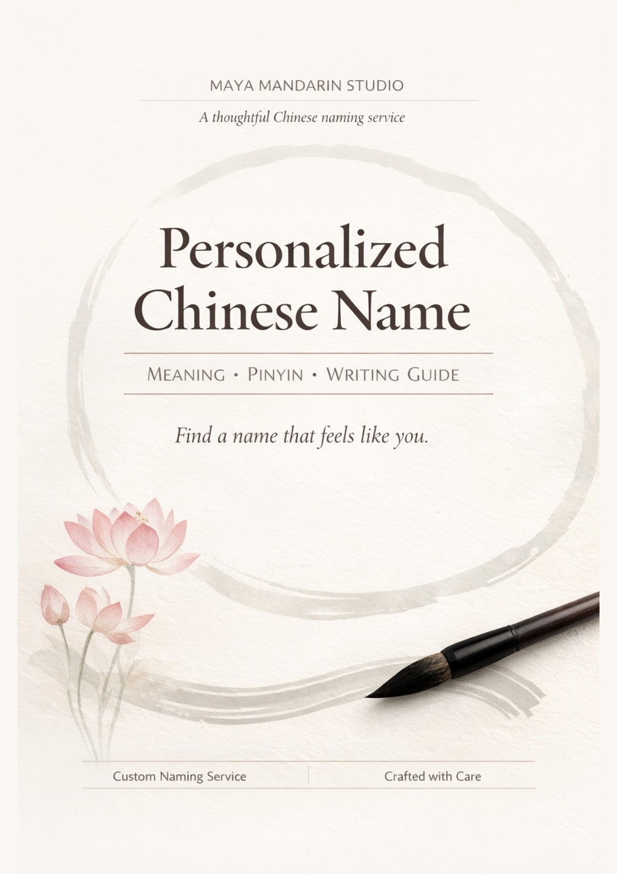 Personalized Chinese Name